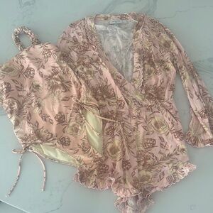 Aguabendita for Target matching romper and one-piece bathing suit
